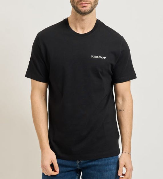 T-shirt Guess Jeans uomo regular cotone logo print