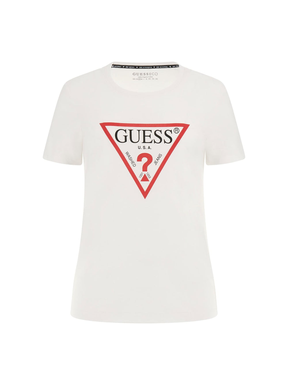 T-shirt Guess donna Original cotone girocollo