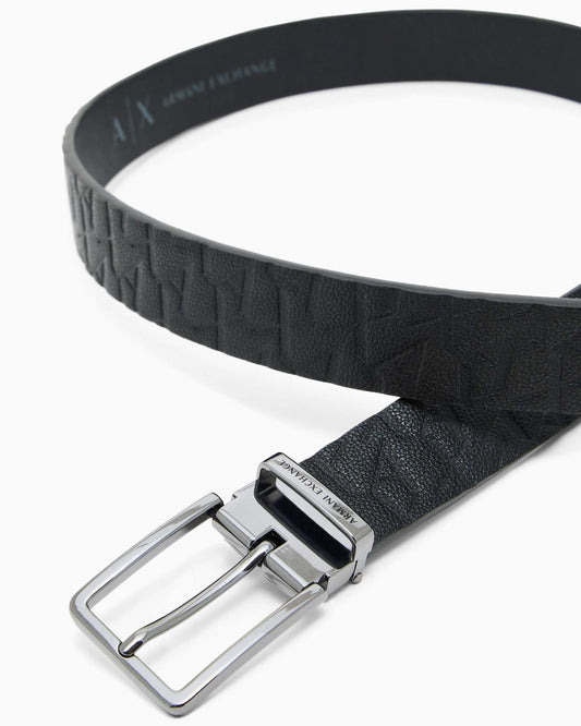 Cintura uomo Armani Exchange A|X poliestere logo
