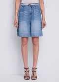 Shorts donna Gaudi jeans denim cotone lyocell PE 2026