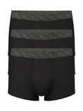 Tris boxer aderenti stampa uomo Guess cotone