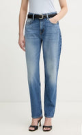 Jeans Guess donna New Mom denim cotone