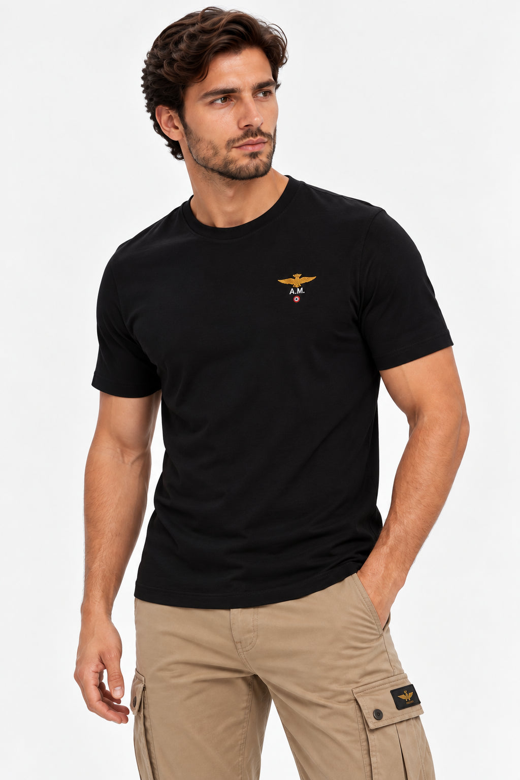 T-shirt uomo Aeronautica Militare cotone AI 2026