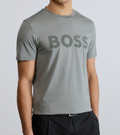 T-shirt Thinking Hugo Boss uomo logo grande cotone