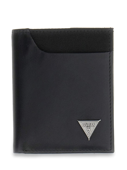Portafoglio Berna Guess uomo trifold pelle
