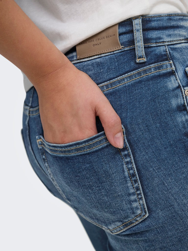 Jeans donna ONLY denim cotone organico stretch AI 2026