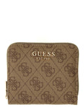 Portafoglio Coleen logo Guess donna piccolo zip