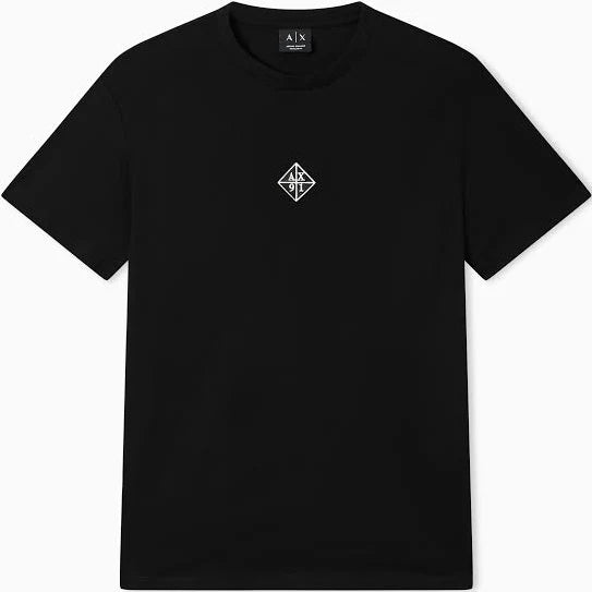 T-shirt A|X Uomo Regular Fit Logo black vestibilità regular