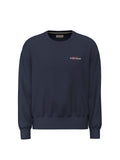 Felpa Guess Jeans uomo regular logo cotone