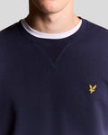 Felpa girocollo garzata Lyle & Scott uomo AI 2026
