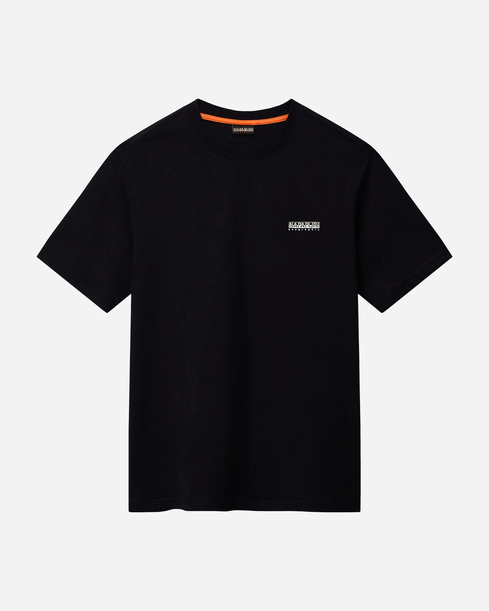 T-shirt logo Napapijri uomo cotone girocollo