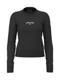 Maglia girocollo stella ricamata donna Guess