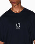 T-shirt A|X uomo cotone manica corta logo
