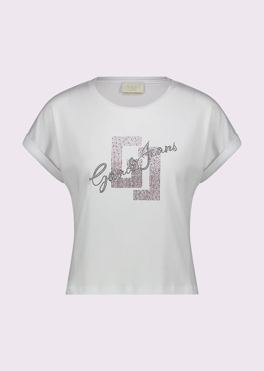 T-shirt donna Gaudi'  Jeans manica kimono cotone pe26