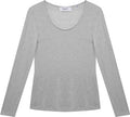 T-shirt donna MARKUP scollo ampio misto lana