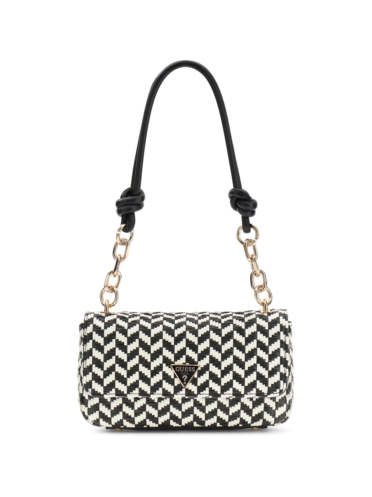 Borsa Guess donna Tessi flap similpelle tracolla
