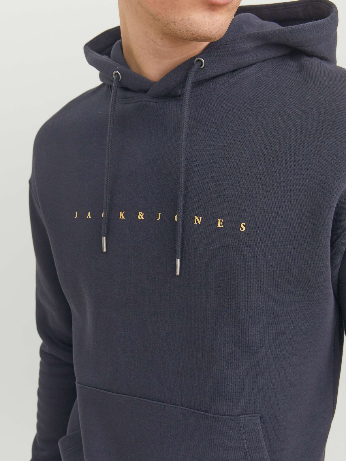 Felpa Star cappuccio Jack & Jones uomo cotone