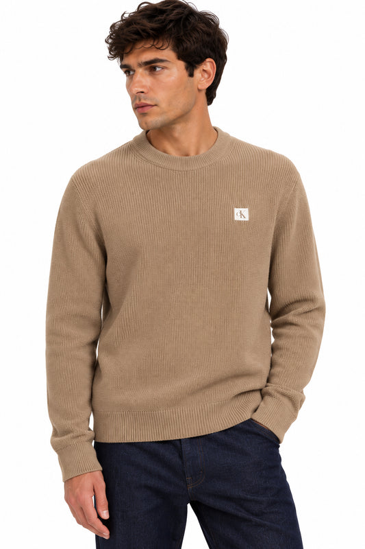 Maglia Calvin Klein Jeans uomo nido d'ape cotone