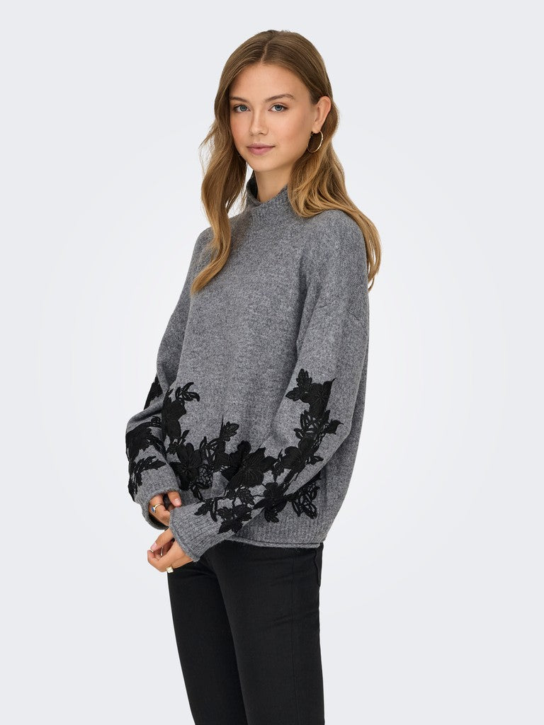 Maglione donna ONLY misto poliestere acrilico