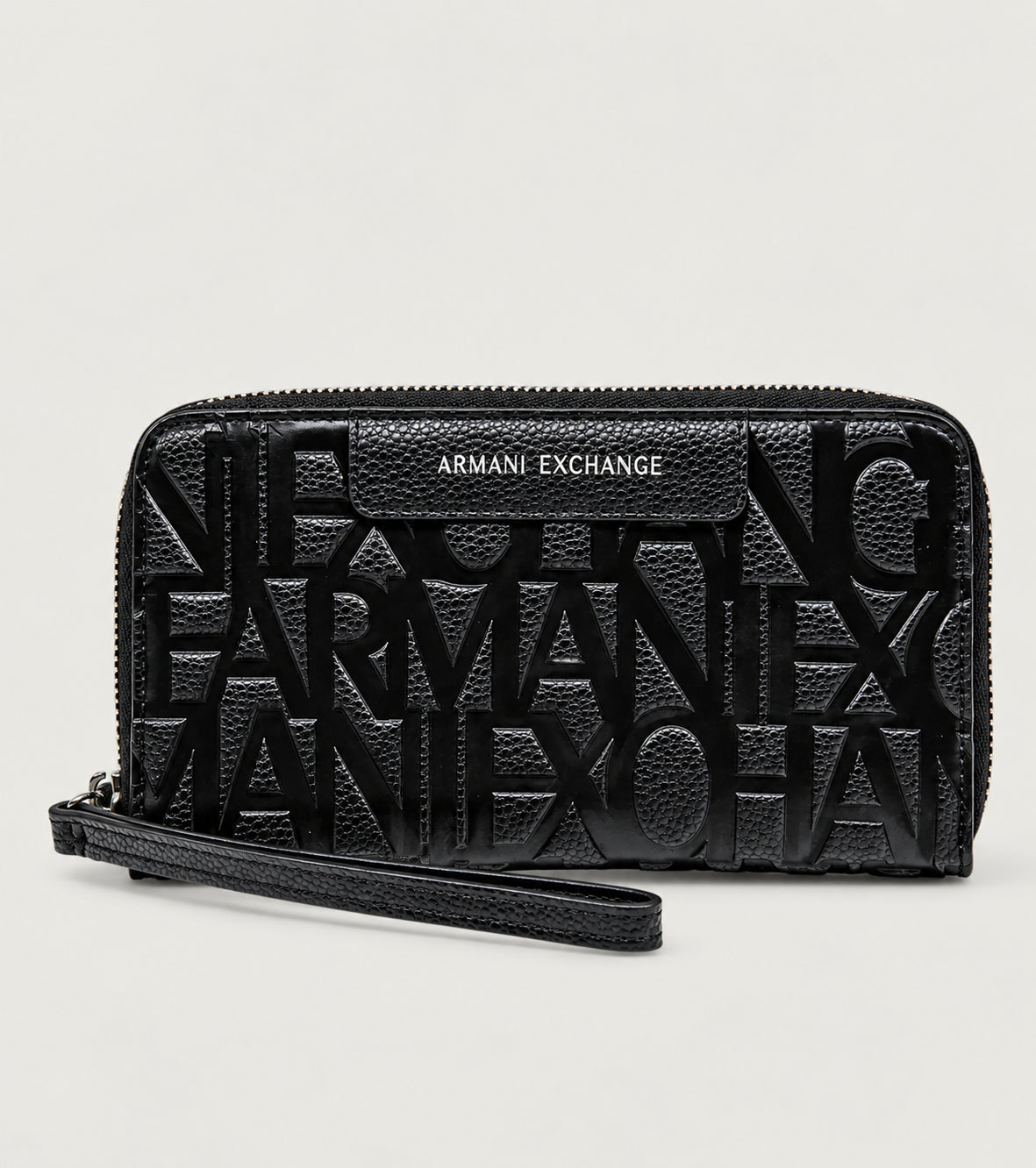 Portafoglio Armani Exchange donna logo allover poliestere