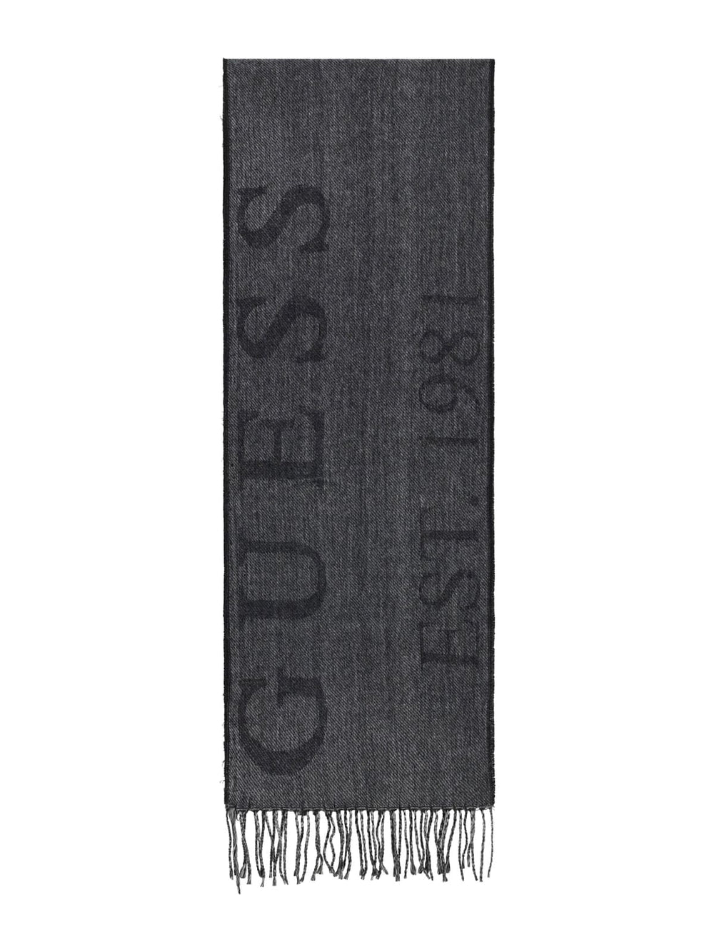 Sciarpa Guess uomo logo jacquard 30x180
