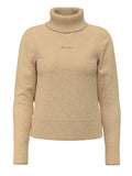 Maglione collo alto Guess Jeans donna ricamo