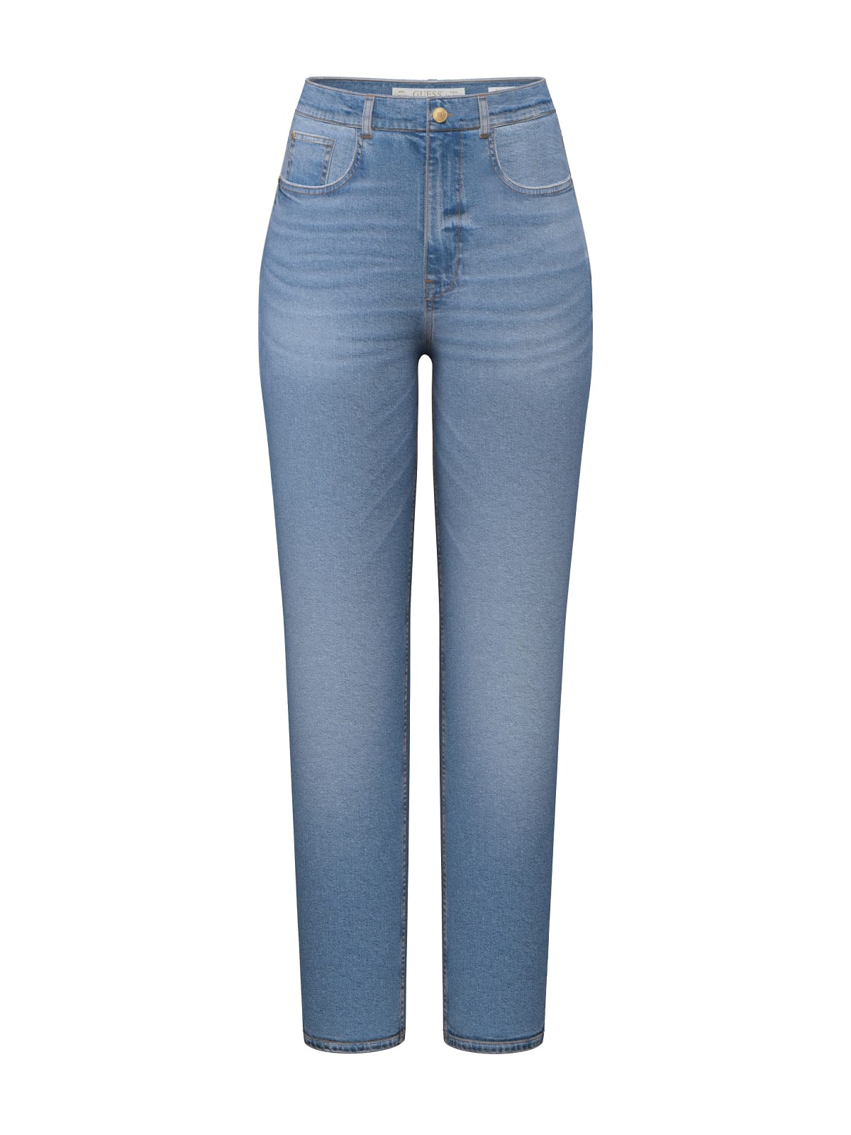 Jeans Guess donna mom fit vita alta denim