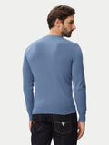 Maglione Mason Guess uomo girocollo logo stampato viscosa
