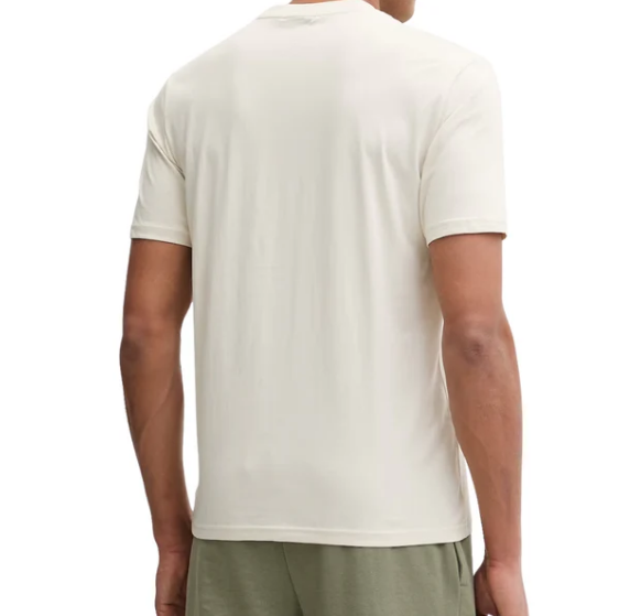 T-shirt logo Napapijri uomo cotone girocollo