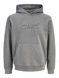 Felpa Aiden cappuccio Jack & Jones uomo cotone