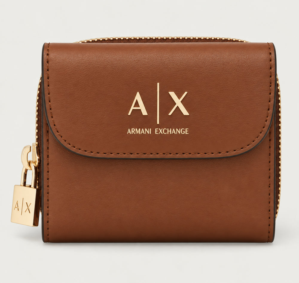 Portafoglio donna Armani Exchange poliestere logo