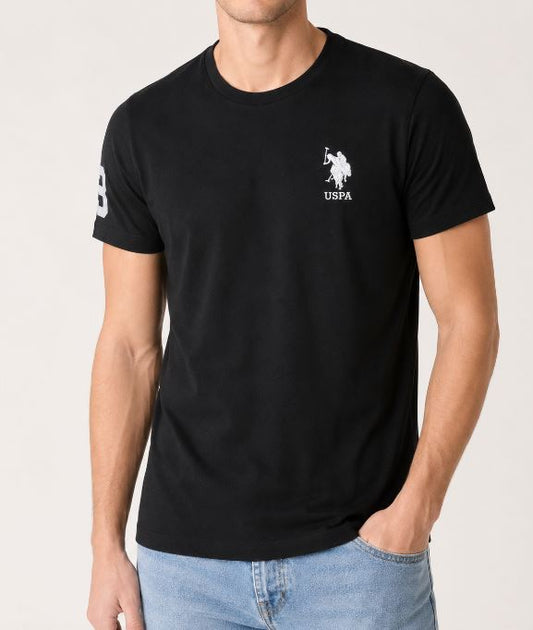 T-shirt U.S. Polo Assn. uomo jersey cotone girocollo