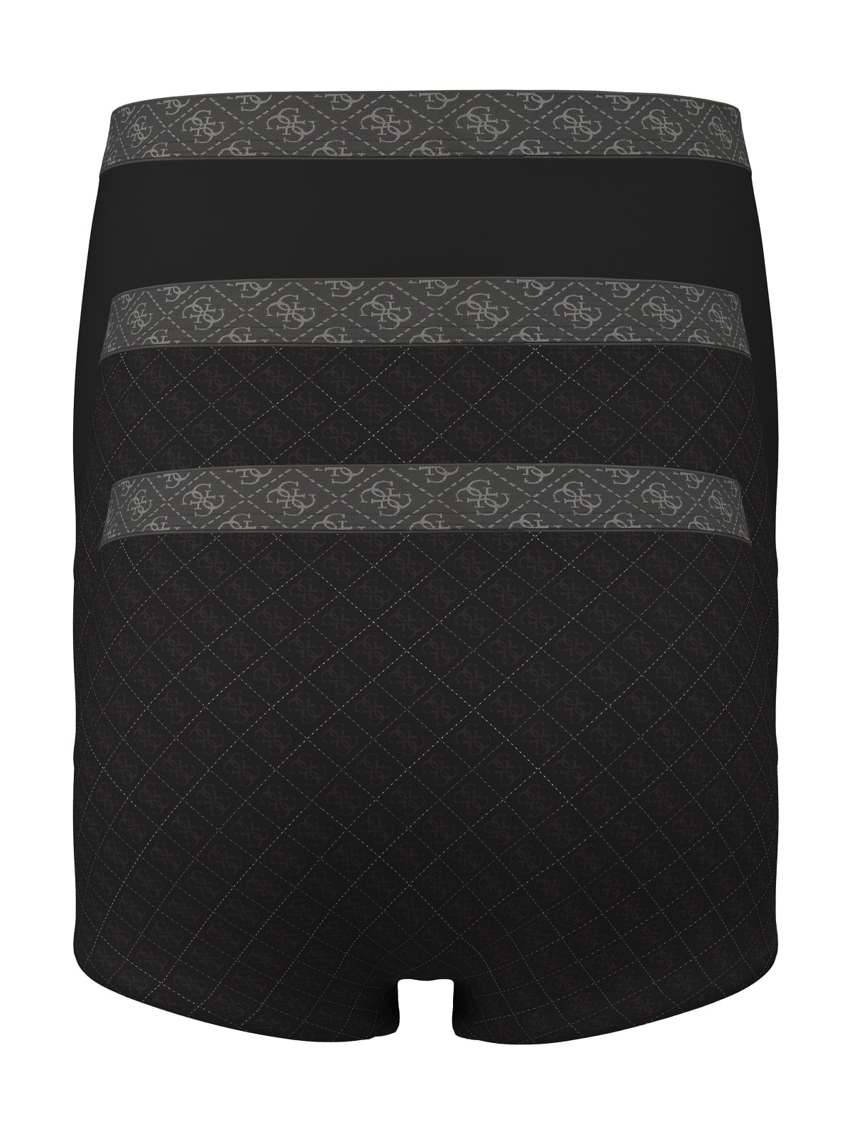 Tris boxer aderenti stampa uomo Guess cotone
