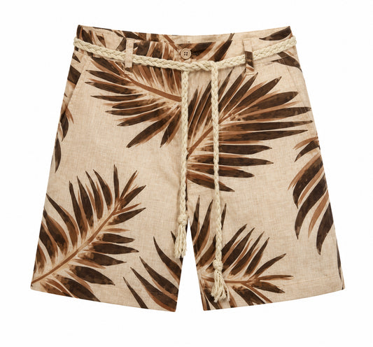 Shorts donna MARKUP popeline stampato cotone