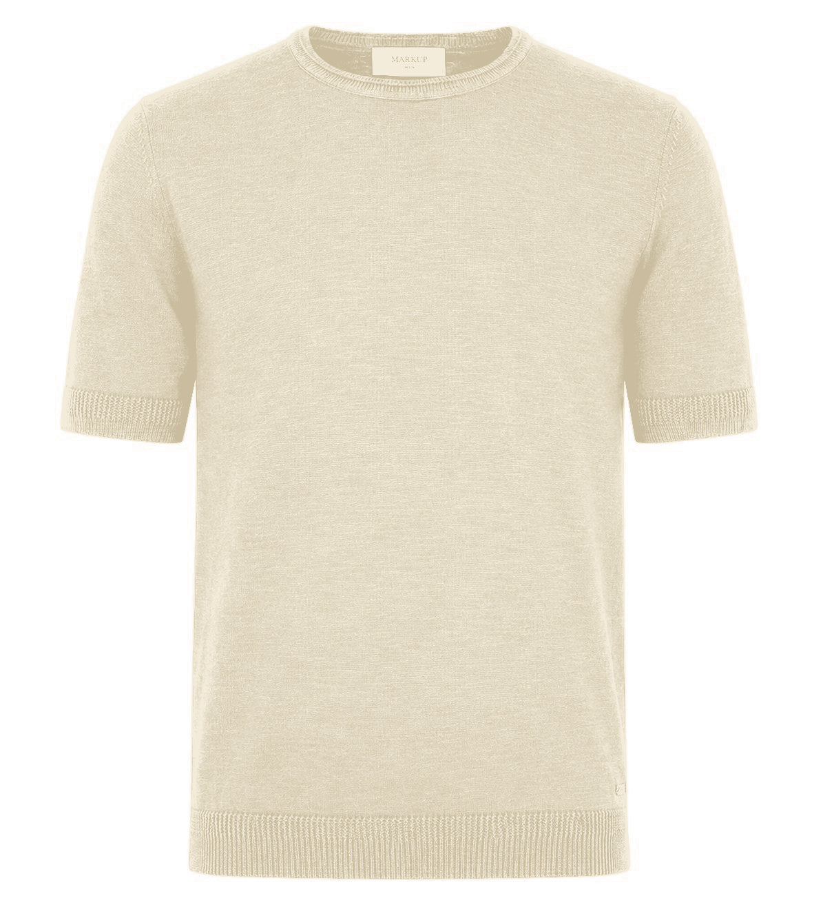 T-shirt girocollo MARKUP uomo in cotone