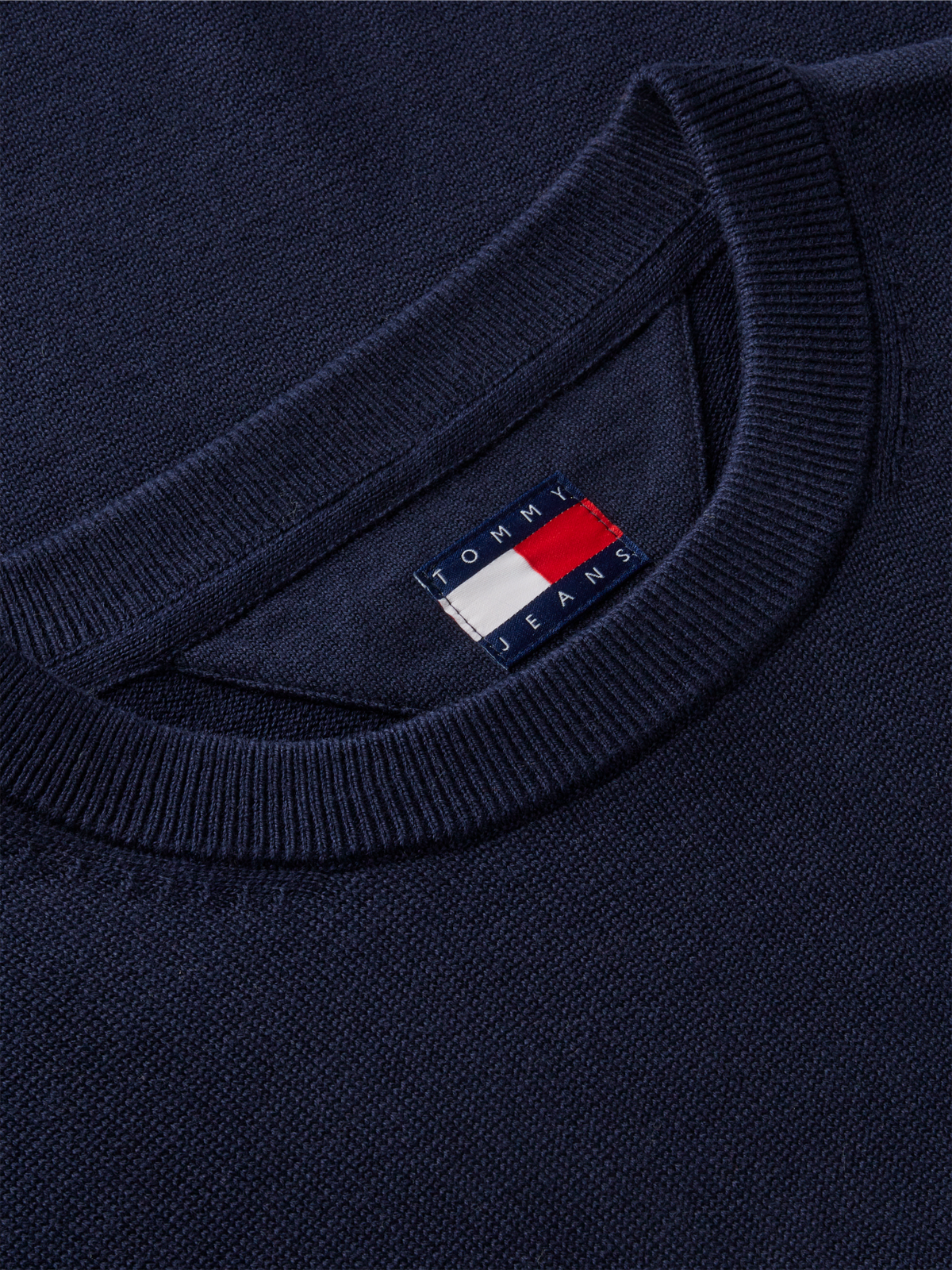 Maglione Tommy Jeans uomo slim fit cotone leggero