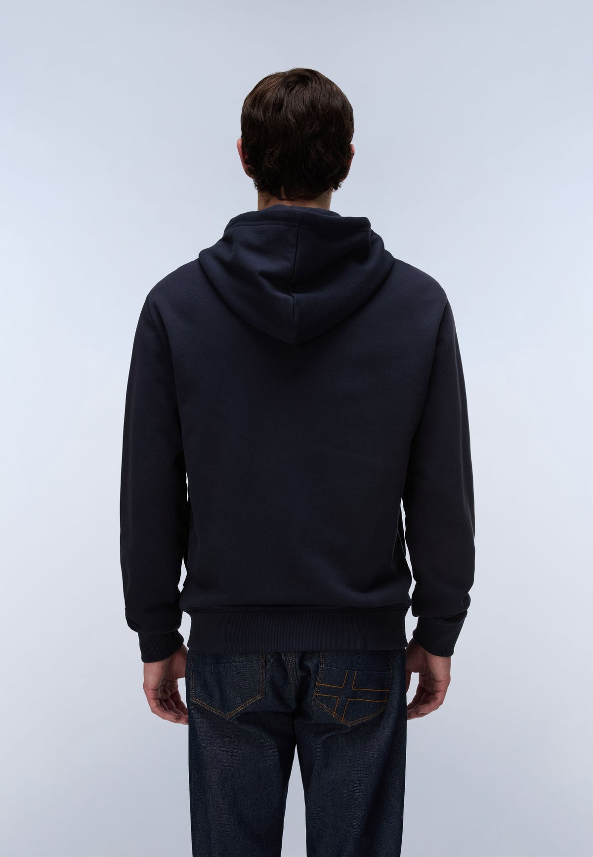 Felpa zip cappuccio uomo Napapijri Balis cotone