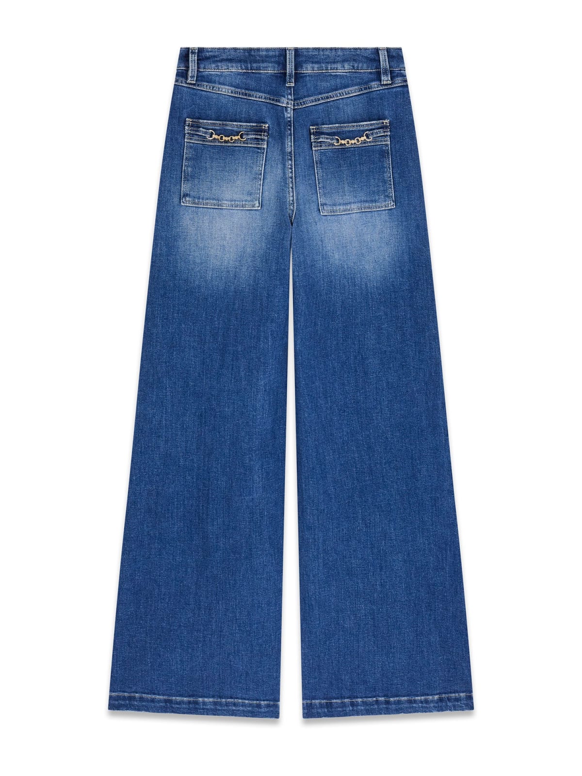 Jeans Guess donna Bellagio tasche catena denim