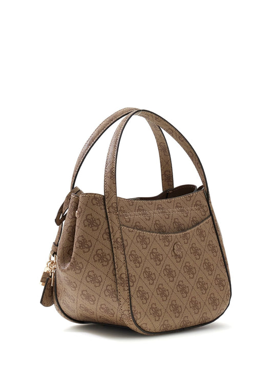 Borsa Coleen satchel piccola logo donna Guess