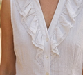 Camicia donna MARKUP smanicata cotone