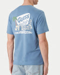 T-shirt Guess Jeans uomo regular cotone stampa West Coast