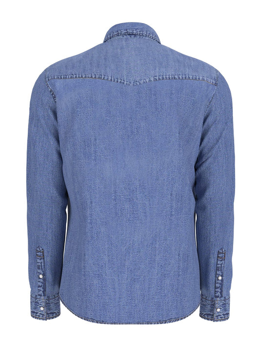 Camicia Guess Jeans uomo denim slim