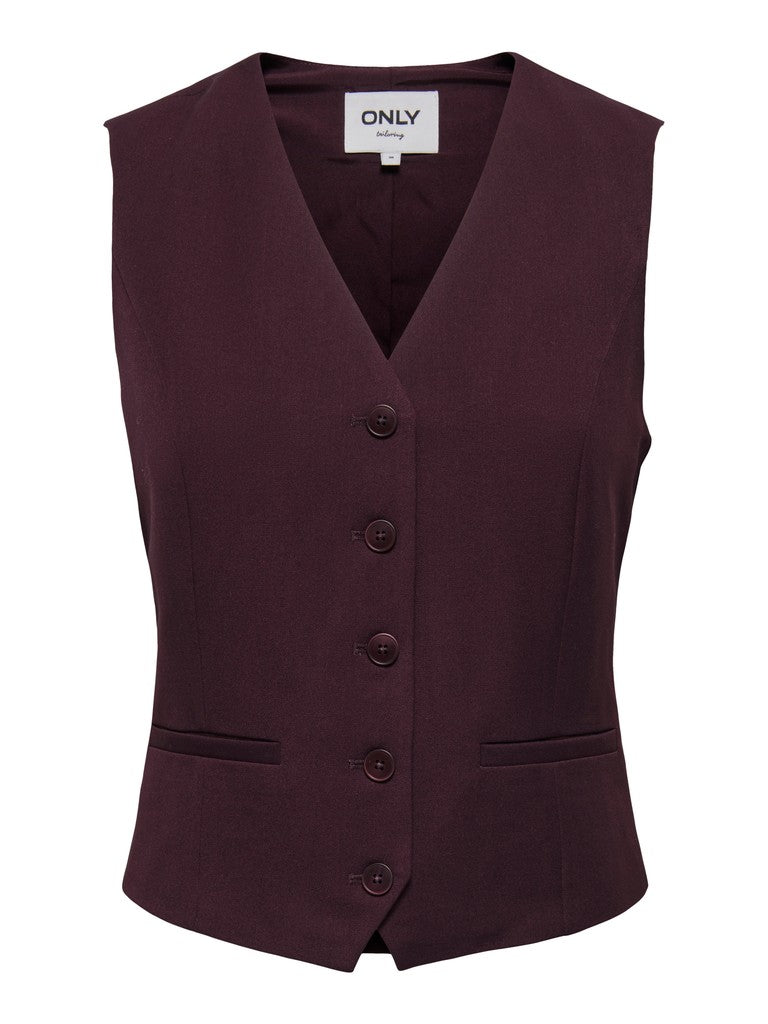 Gilet donna ONLY poliestere riciclato