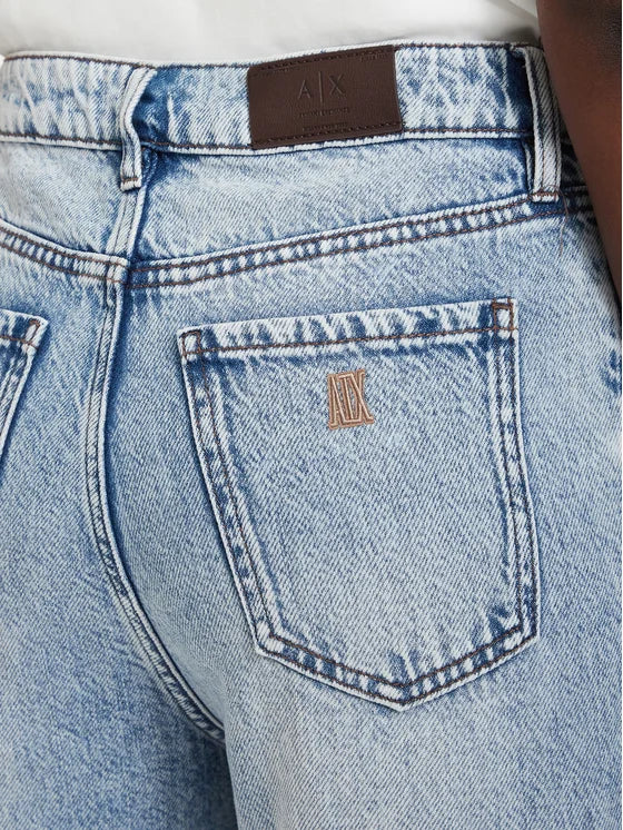 Jeans donna Armani Exchange A|X relaxed denim PE 2026
