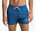 Costume boxer mare Hugo Boss uomo logo outline