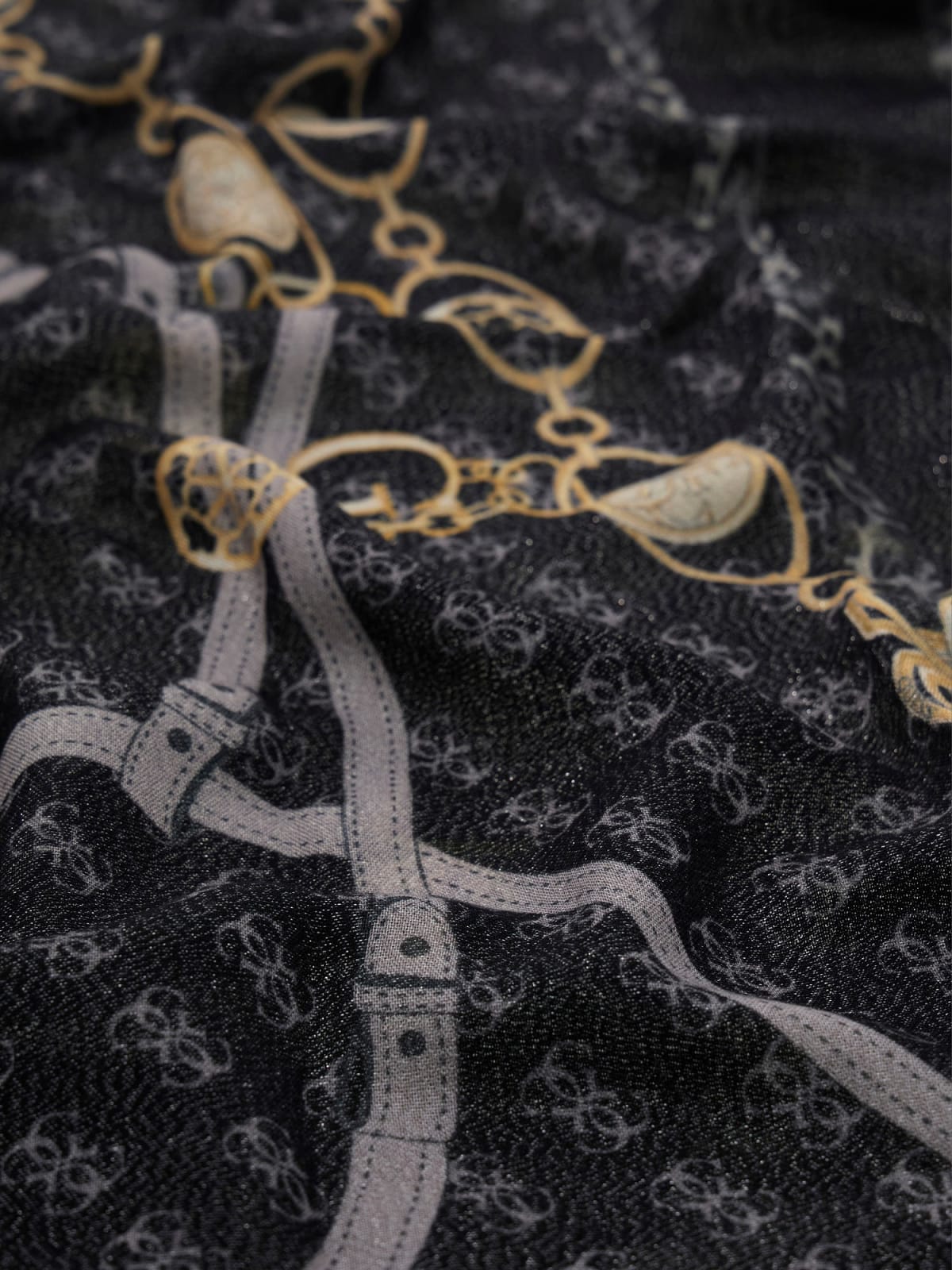 Sciarpa stampata donna Guess viscosa AI 2026