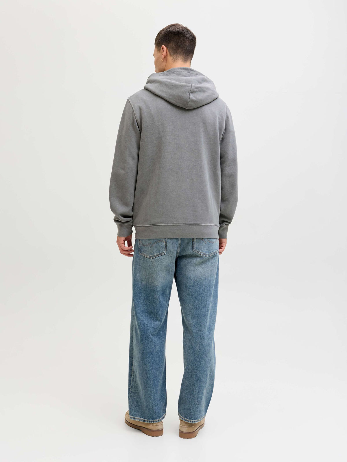 Felpa Aiden cappuccio Jack & Jones uomo cotone
