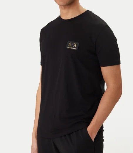 T-shirt A|X Armani Exchange uomo cotone jersey logo