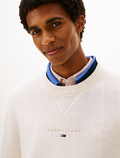Maglia Tommy Jeans uomo slim linear cotone PE 2026