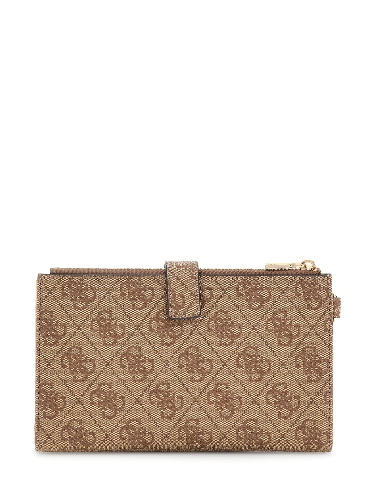 Portafoglio Guess donna Laurel similpelle latte logo